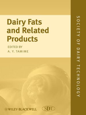 cover image of Dairy Fats and Related Products